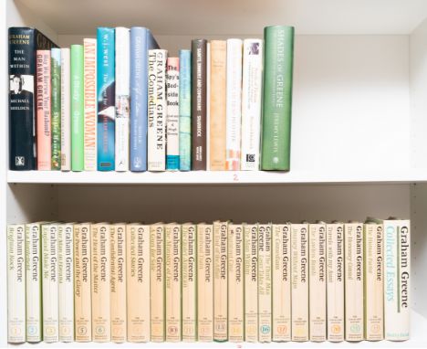 Greene (Graham) [The works], 22 vol., "The Collected Edition", 1970-82; with additional vol. of Collected Essays, 1969, first