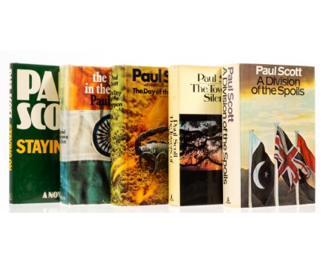 Scott (Paul) [The Raj Quartet], comprising The Jewel in the Crown, jacket spine faded, 1965; The Day of the Scorpion, jacket 