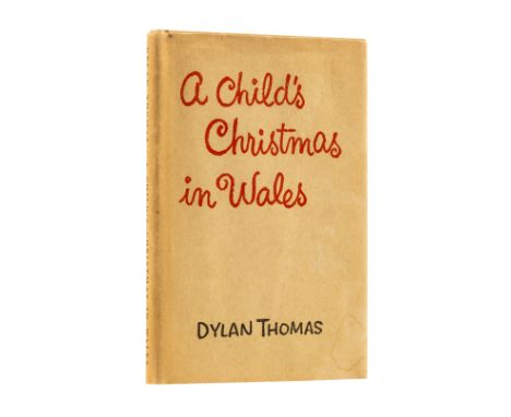 Thomas (Dylan) A Child's Christmas in Wales, first edition, ink gift inscription to endpaper, original second-issue boards, l