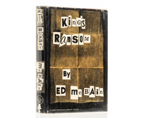 McBain (Ed) King's Ransom, first edition, signed by the author on title, toned, one or two spots to endpapers, original cloth
