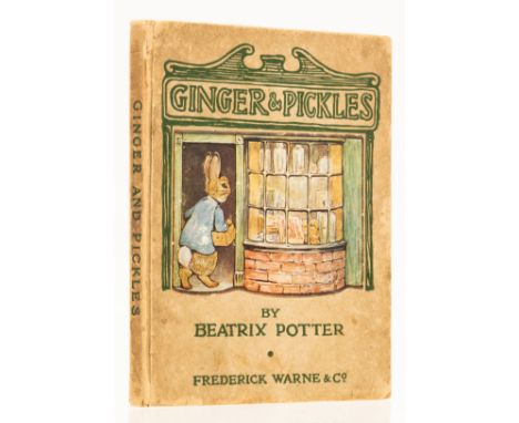 Potter (Beatrix) Ginger & Pickles, first edition, gift inscription on half-title, one or two foxing marks, original pictorial