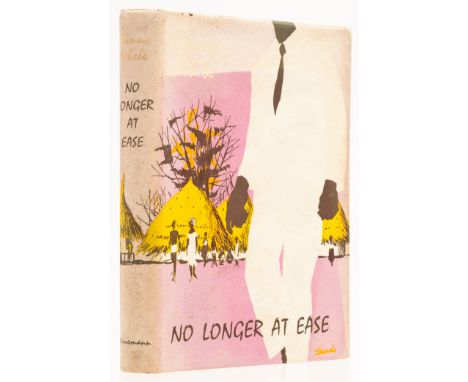 Achebe (Chinua) No Longer at Ease, first edition, ink gift inscription on front free endpaper, original boards, lightly faded