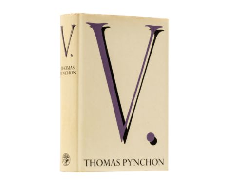 Pynchon (Thomas) V., first English edition, original boards, some minor edge-spotting, dust-jacket, very light toning to spin