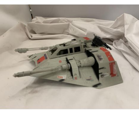 A STAR WARS MODEL OF A SNOW SPEEDER 