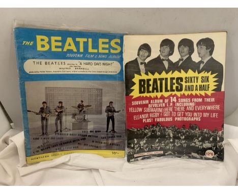 TWO VINTAGE BEATLES PROGRAMS 