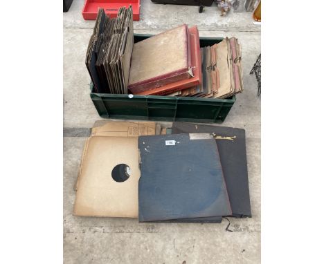 A LARGE ASSORTMENT OF VINTAGE LP RECORDS 