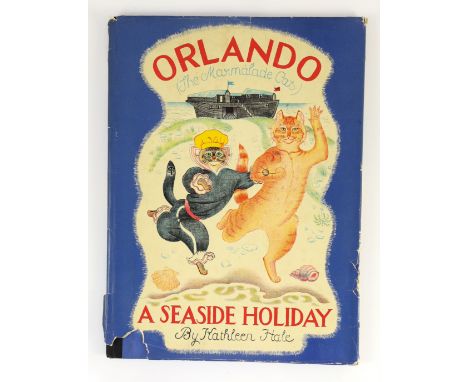 ° ° Hale, Kathleen - Orlando (the Marmalade Cat). Becomes a Doctor. First edition, coloured pictorial title and coloured illu