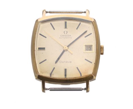 Omega Genéve automatic gold plated and stainless steel gentleman's wristwatch, ref. 162.0010, serial no. 34026xxx, circa 1972