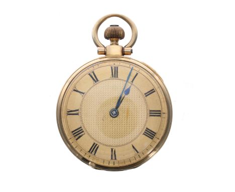 John Roger Arnold 18ct lever pocket watch, London 1839, the plain gilt three quarter plate movement signed J. R. Arnold, 84, 