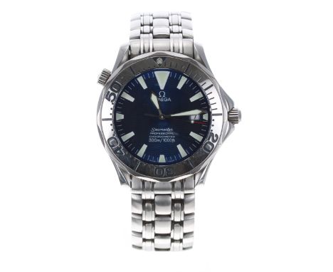 Omega Seamaster Professional Chronometer 300m/1000ft automatic stainless steel gentleman's wristwatch, ref. 168.1640, serial 