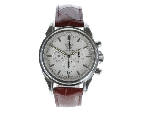 Omega De Ville Chronograph Co-Axial automatic stainless steel gentleman's wristwatch, ref. 48413132, serial no. 78051xxx, cir