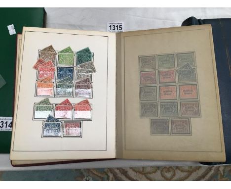 A good album of German region stamps, Baden, Bayern, Bergedorf, Hamburg etc