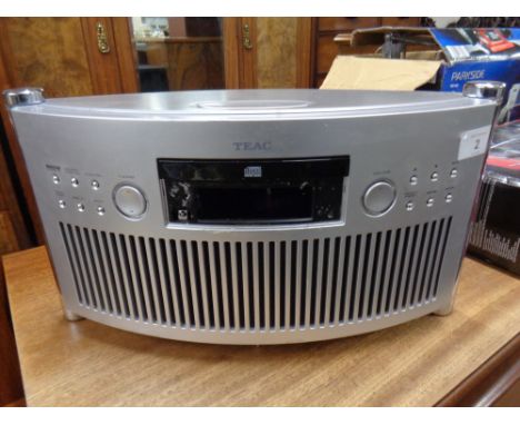 A Teac SR-L50 CD receiver alarm clock 
