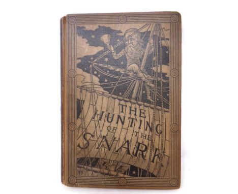  A first edition of Lewis Carroll's The Hunting of the Snark, An Agony in Eight Fits, with nine illustrations by Henry Holida