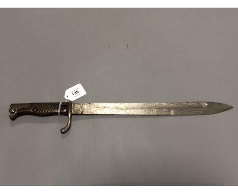 A German model 1898/05 Mauser bayonet, lacks scabbard 