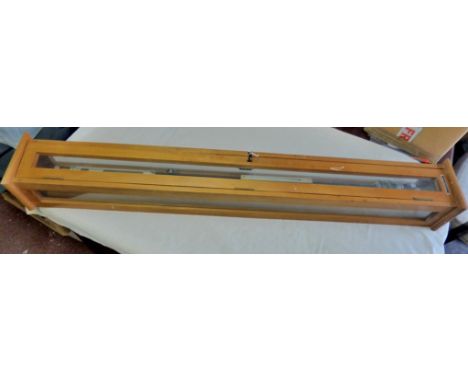 Griffen & George Ltd - Barometer made in England-standard condition 9-960.665 CM/S temp 0'c in wooden case with key excellent