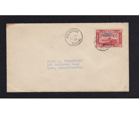 Canada 1933 (24 July) Grain Exhibition First Day Cover, scarce.