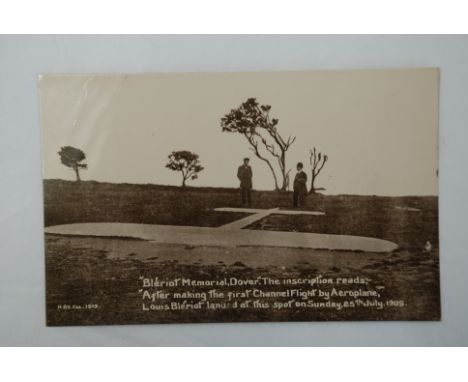 Aviation/Kent Bleriot Memorial Dover 'After making the first channel flight by Aeroplane', Louis Bleriot landed at this spot,
