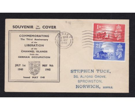 Great Britain 1948 (10 May) Liberation of The Channel Islands illustrated First Day Cover.