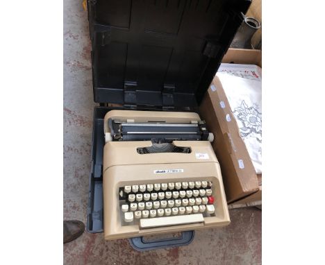 A vintage typewriter 