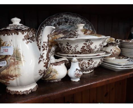 Royal Worcester Palissy dinner set 