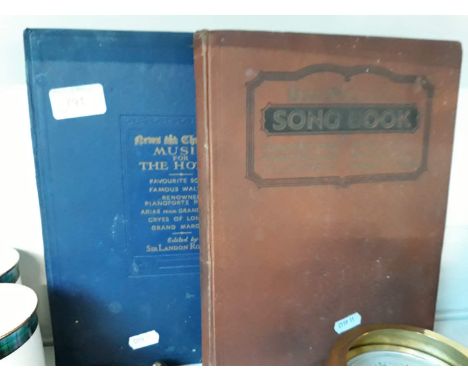 2 vintage News Chronicle  music books 