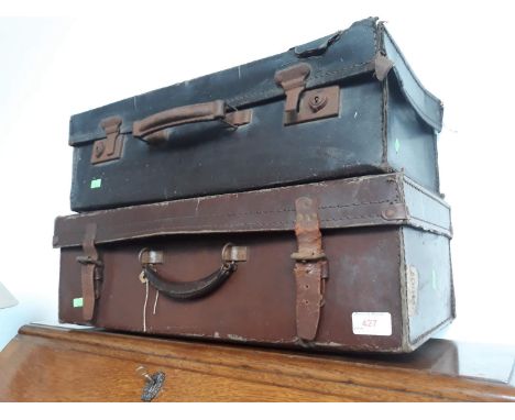 Two vintage cases. 