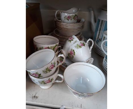 A Colclough bone china tea service 
