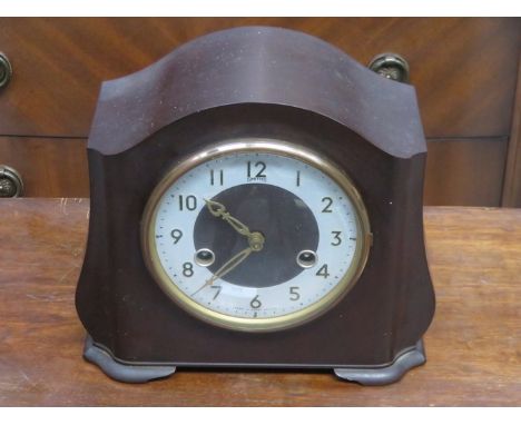 SMITHS WOODEN MANTEL CLOCK