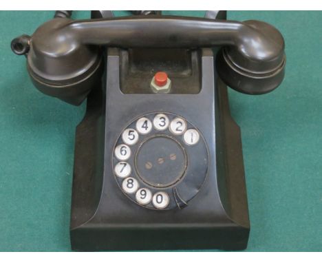 VINTAGE BLACK BAKELITE ATM TELEPHONE