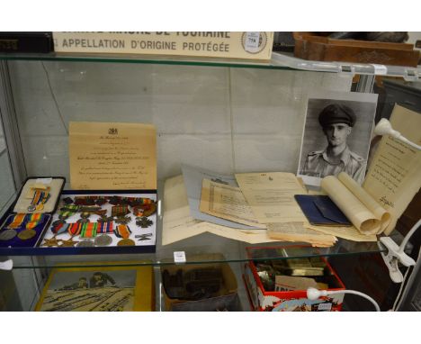 Captain W J Moore, a good collection of medals relating to Captain W J Moore together with associated paperwork to include a 
