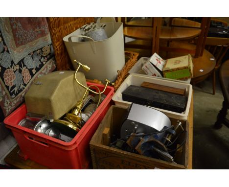 A quantity of tools and household miscellaneous.