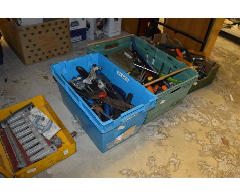 A quantity of old tools.