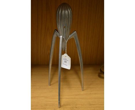 An Alessi Philippe Starck lemon squeezer.