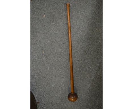 A Zulu knobkerrie.