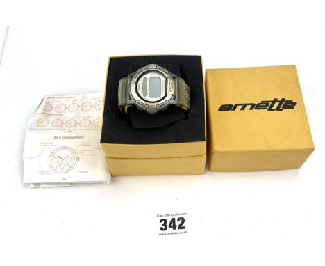 Casio Pro-Trek gents watch in Arnette box