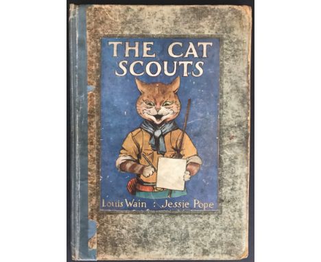 THE CAT SCOUTS BY LOUIS WAIN c.1912
IN ACCEPTABLE CONDITION
LOOSE PAGES
