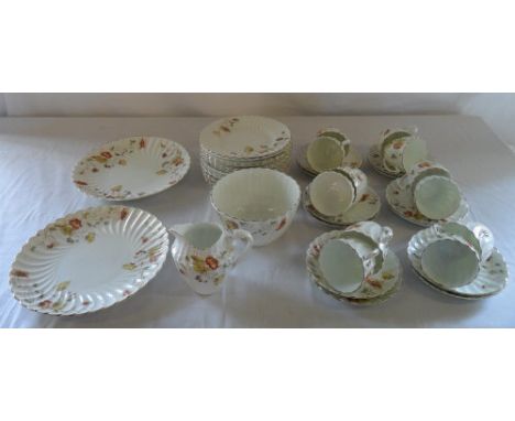 Early 20th century part tea service approx 40 pieces