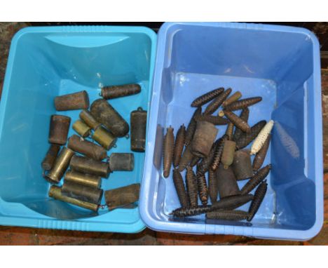 2 boxes of wall clock & cuckoo clock weights