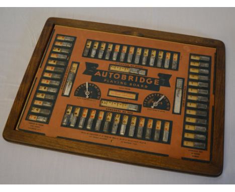 Autobridge playing board
