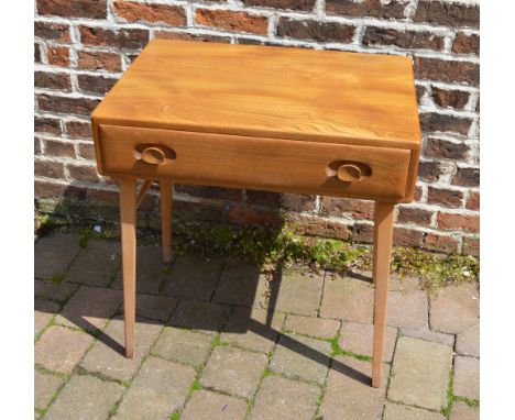 Ercol light elm side table