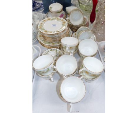 A Duchess "Greensleeves" part tea service, 50 pieces approx; other teaware
