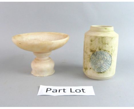 Quantity of various ceramics including white studio pottery vase, Paragon Enchantment teawares, Royal commemorative items, co