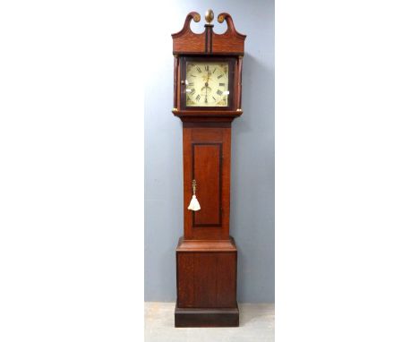 18th century 30 hour longcase clock by G P Tickell  .     