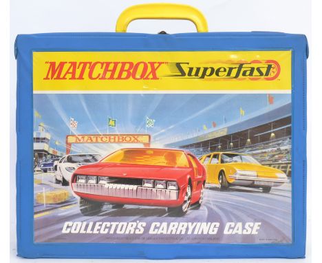 MATCHBOX: An original vintage Matchbox Superfast Collectors Carrying Case - in very good condition (one of the best we've see