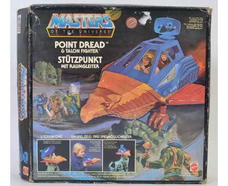 MASTERS OF THE UNIVERSE; An original vintage 1980's retro Masters Of The Universe by Mattel ' Point Dread ' playset, within t