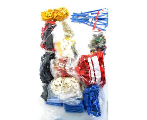 LEGO: A collection of assorted vintage 1970's Lego to include various minifigures (mostly early Lego Town , along with assort
