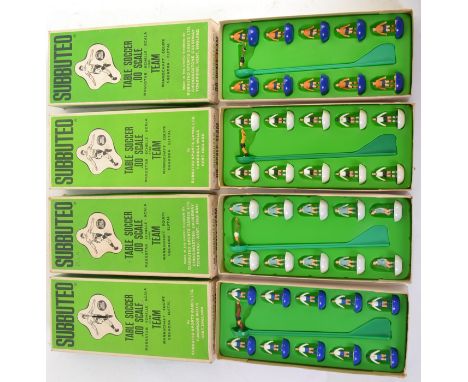 SUBBUTEO: A collection of 4x Subbuteo football teams - each 100% complete and within the original boxes. Box numbers comprisi