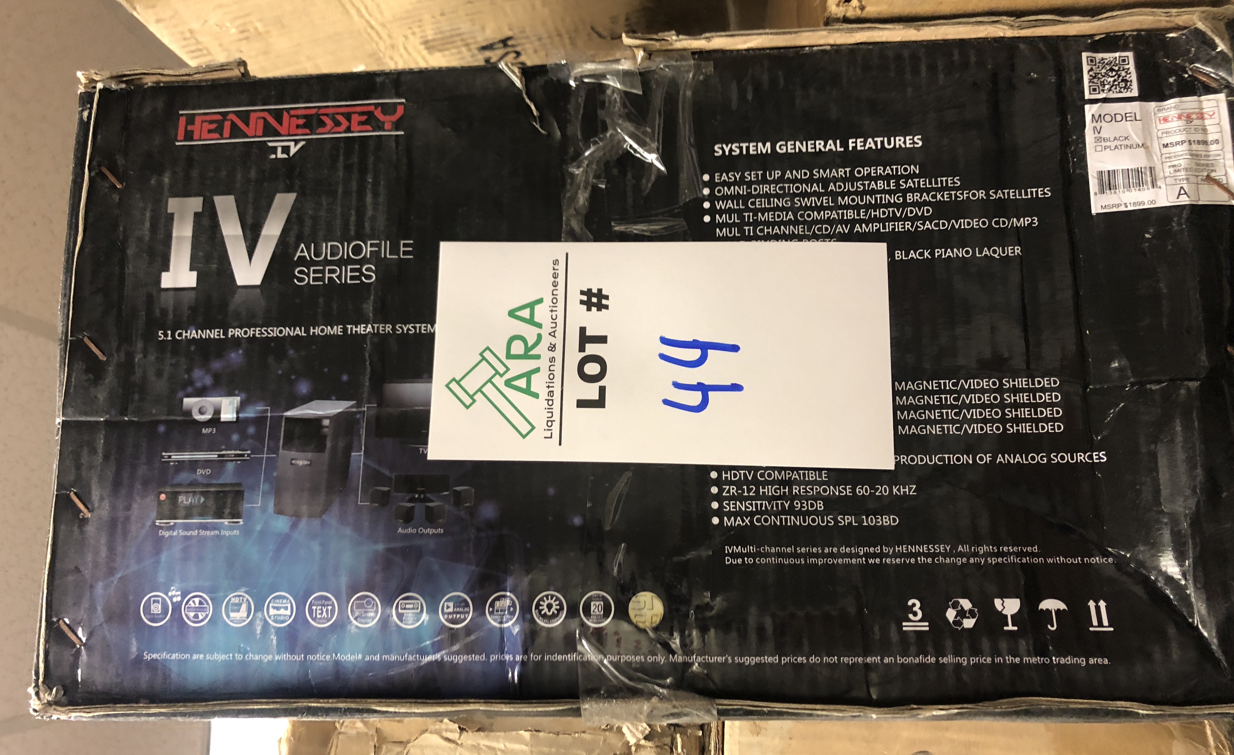 hennessey home theater system