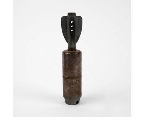Two inert mortar sheels and two inert shells, also First Princess of Wales Regiment presentation tiger